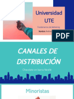 Canales de Distribución de Nestlé