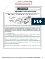 5 Exam Paper IB SL Math Probability Venn Diagrams: Syllabus: Questions: Time: Total Marks