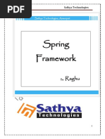 Spring Class Notes by Raghu Sir