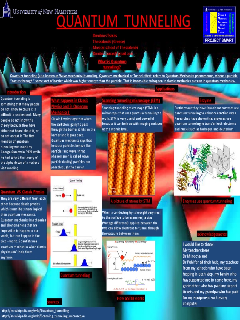 Understanding Quantum Tunneling Basics | PDF | Quantum Tunnelling ...