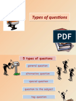 Types of questions