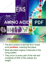 BIOCHEMISTRY OF PROTEINS &amino Acids-INTRODUCTION