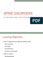 12, Spinal Disorder