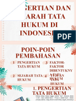 Pih Pengertian Dan Sejarah Tata Hukum