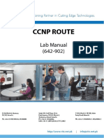 Cttc Ccnp Route Manual