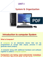 Computer System & Organization: Unit-I