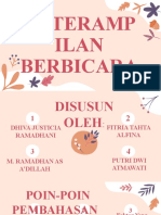 Bahasa Indonesia Keterampilan Berbicara