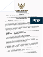 Pengumuman Jadwal Ujian SKB CPNS Pemerintah Kabupaten Samosir T.A 2021