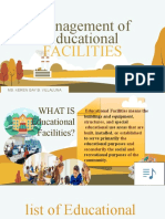 Management of Educational Facilities