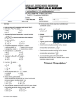 Soal Pts Mat Ix Putri