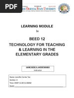 Beed 12 Technology For Teaching & Learning in The Elementary Grades