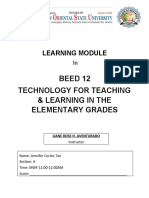 Beed 12 Technology For Teaching & Learning in The Elementary Grades