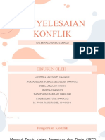 PENYELESAIAN KONFLIK