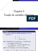 Chap 5 - Couple de Variables Aleatoires