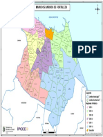 Mapa Regionais Fortaleza 2019