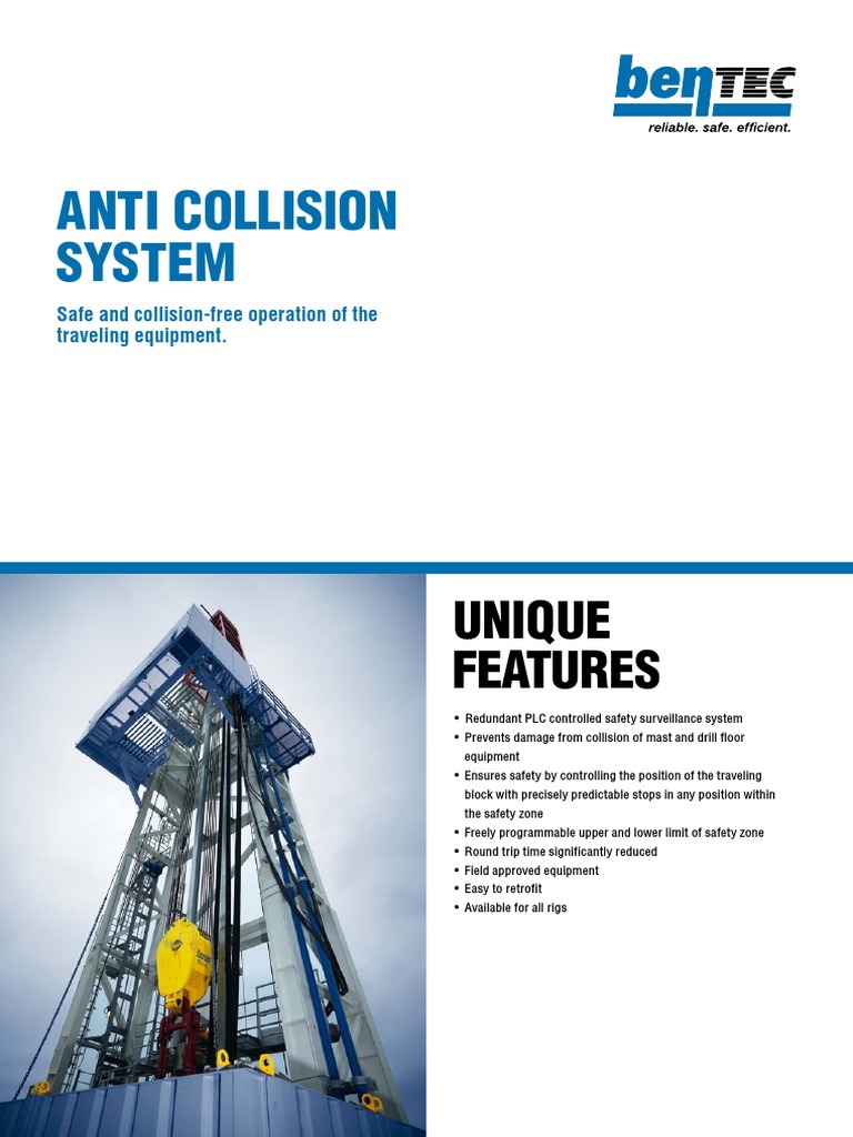 Bentec Anti Collision System Overview | PDF