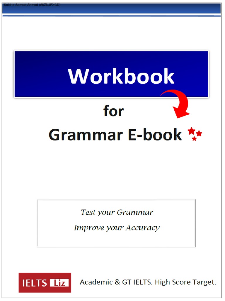 Workbook For Grammar E-Book | PDF