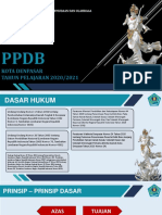 Paparan PPDB Kota Denpasar 2020