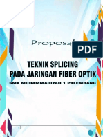 OPTIMALISASI PENYAMBUNGAN SERAT OPTIK