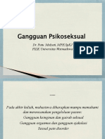 Gangguan Psikoseksual DR - Mulyati