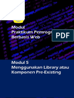 Modul 5 - Library Dan Komponen Pre Exiting