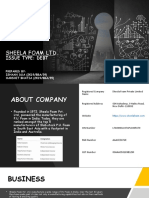 Sheela Foam LTD.: Issue Type: Debt