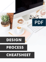 Design Process Cheatsheet