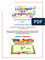 Proyecto Institucional de Direccion de Grupo 2021