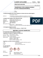 Eu Safety Data Sheet Sodium Percarbonate: GIZ-Nord, Germany, Telephone: +49 (0) 551-19240