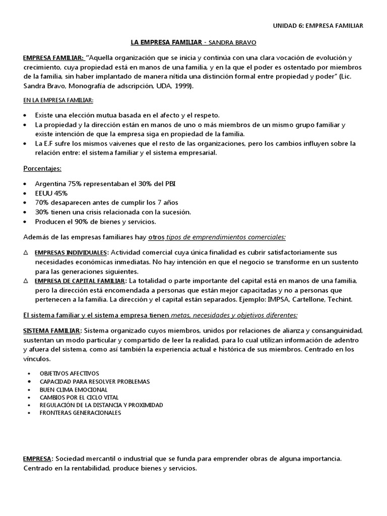 Desventajas en Empresas Familiares | PDF | Liderazgo