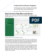 Bagian-Bagian Microsoft Excel Beserta Fungsinya