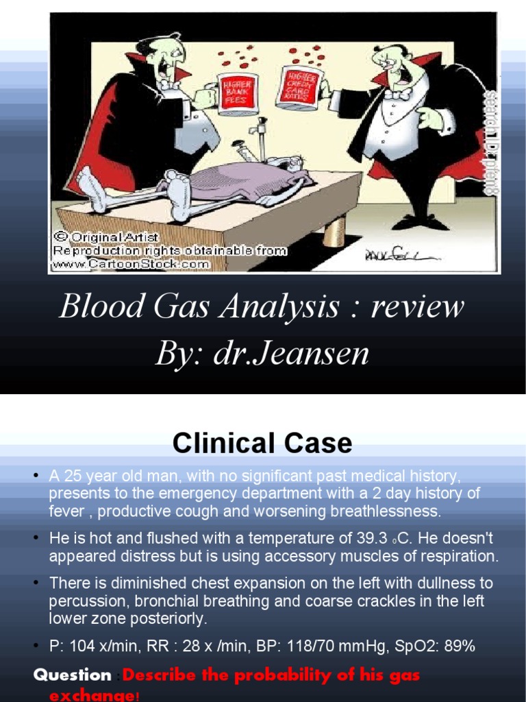 Blood Gas Analysis and Respiratory Disorders | PDF | Medical ...
