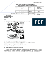 Petunjuk: Recite Basmallah The Total Score Is 100 Soal A. Answer The Following Questions Based On The Ads. (Score: 24)