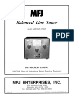 MFJ-974B Manual