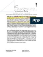 Determinación del nicho ecológico vs teoría neutral en ensambles de especies usando diversidad beta