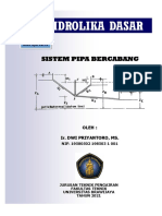 SISTEM PIPA BERCABANG EMPAT TANDON