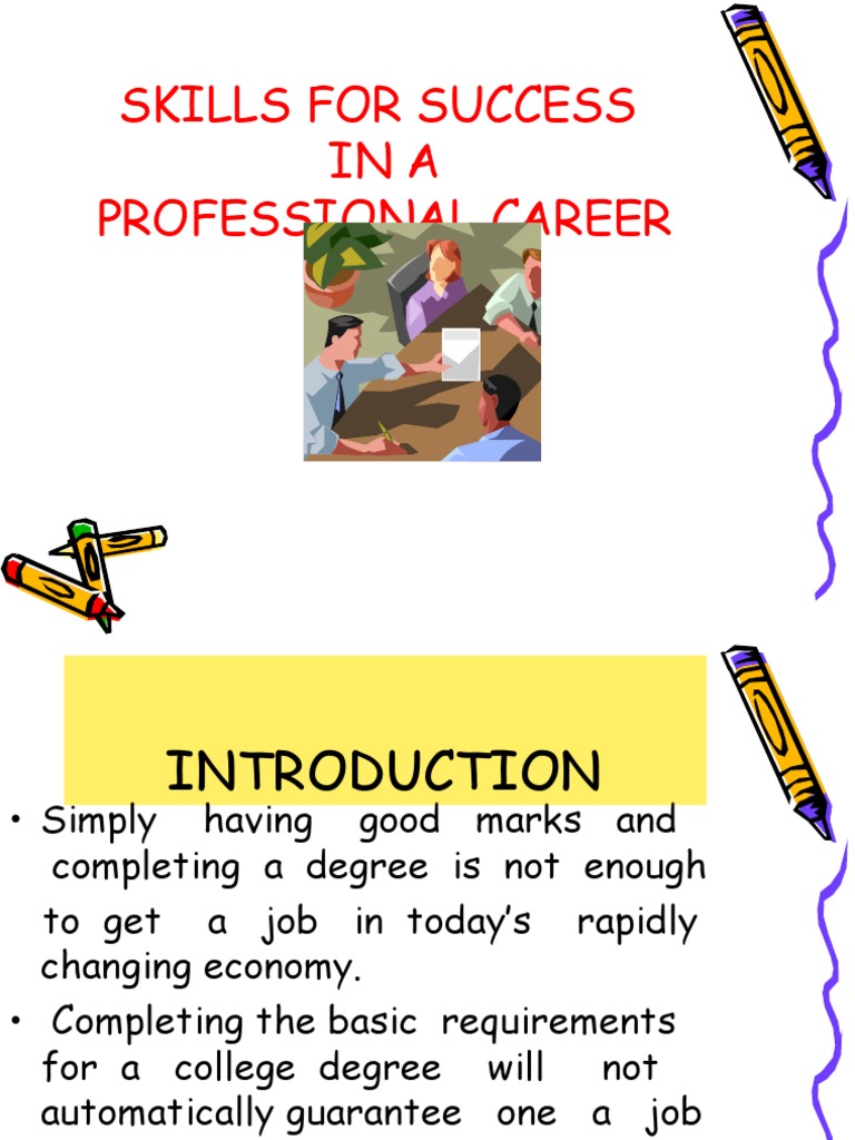 Essential Skills for Career Success | PDF | Communication | Skill