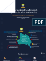 Transformational Leadership & Organisational Ambidexterity