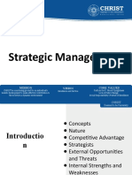 Strategic Management: Mission Vision Core Values