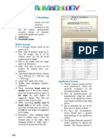 Medications & Calculations: 2. Apothecary 3. Household System