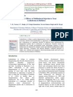 Therapeutic efficacy of multimineral injection to treat leukoderma in buffaloes