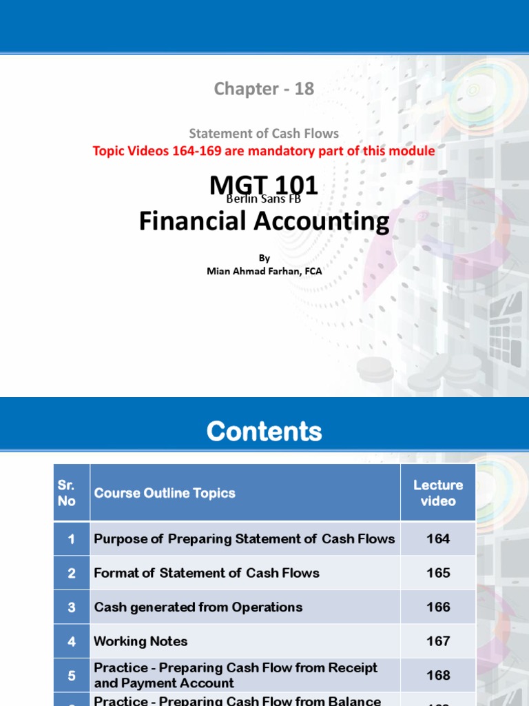 Cash Flow Mastery for Accounting Students | PDF | Cash Flow Statement ...
