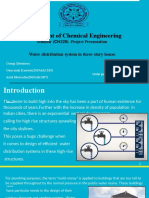Department of Chemical Engineering: Seminar (CH220) - Project Presentation