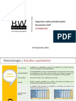 Reporte Segunda Vuelta Presidenciales, 27 Nov 2021 PDF V2