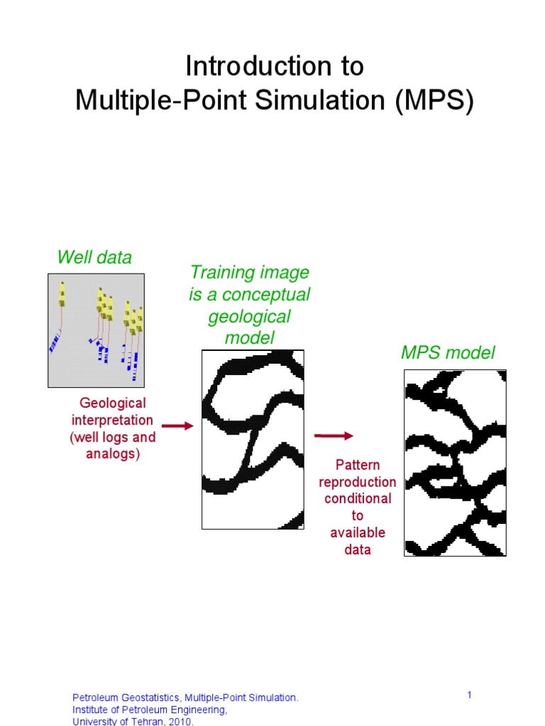 Introduction to Multiple-Point Simulation | PDF | Cluster Analysis ...