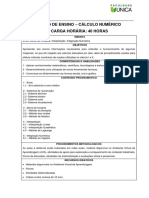 Cálculo Numérico: Erros, Zeros, Integração