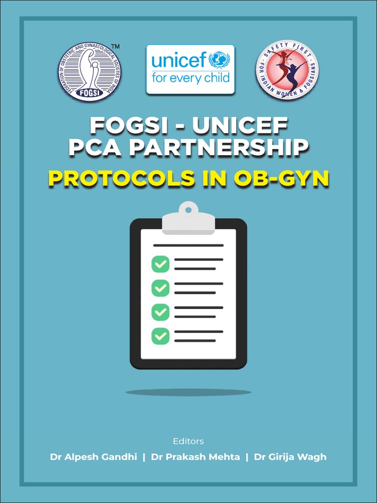 FOGSI Protocols in Obstetrics and Gynecology | PDF | Childbirth | Pregnancy