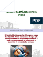 Cambio climático Perú