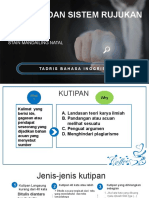 Rujukan Dan Kutipan