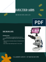 Projected Aids: Microscope and LCD